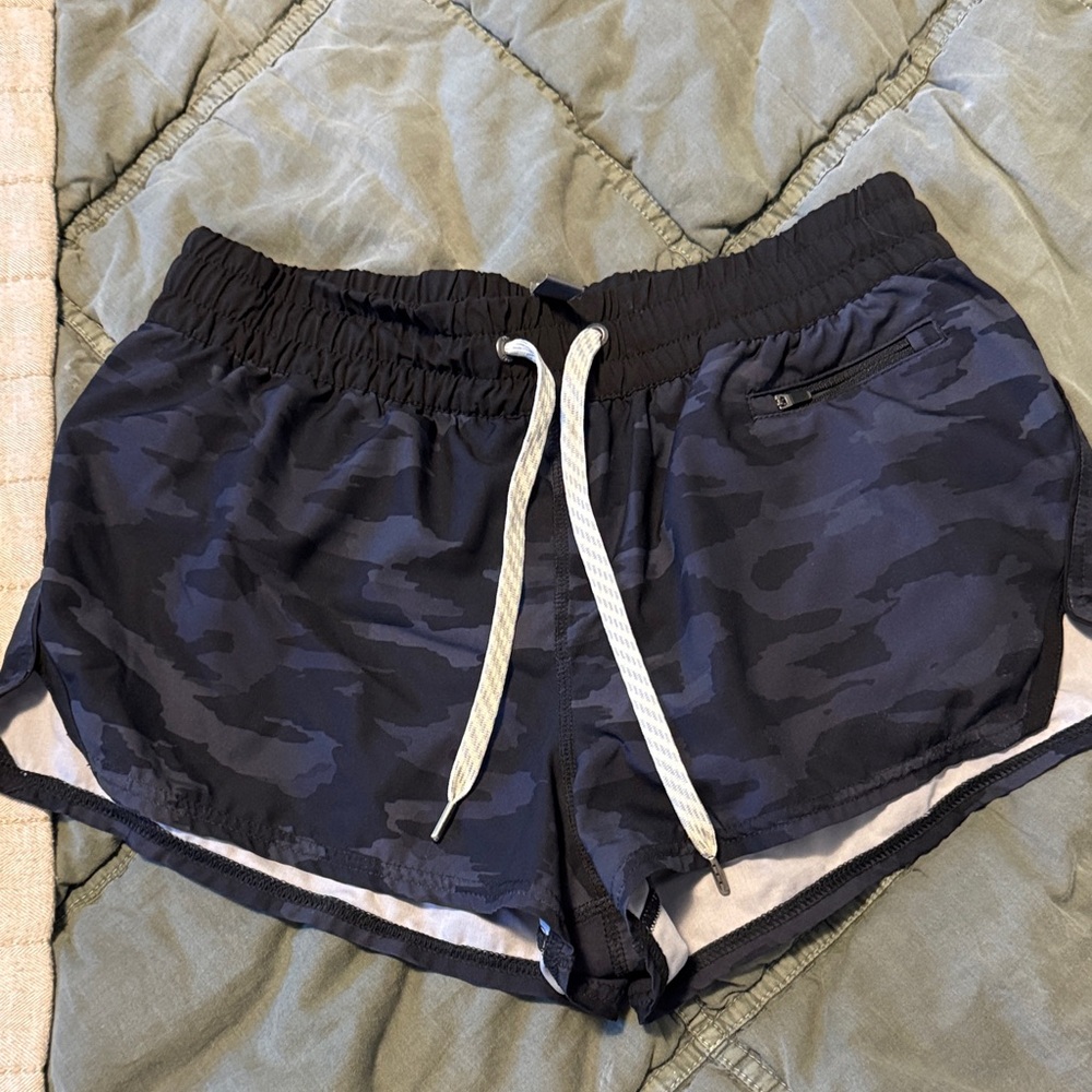 Vuori Camo Athletic Shorts